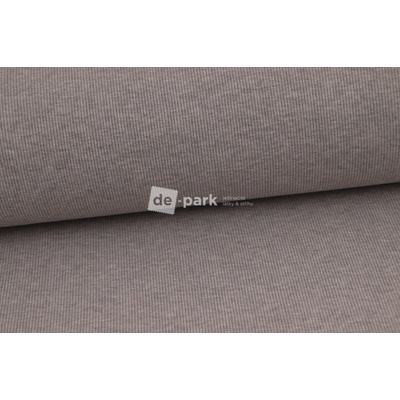 de-park Žebrovaný úplet - šedý melír