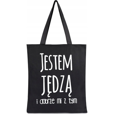 Krateczka plážová taška polyester čierna