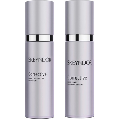 Skeyndor Corrective emulze pro normální a smíšenou pleť 50 ml + pleťové sérum 30 ml dárková sada – Hledejceny.cz