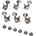 Gotoh SGL510Z MG-T A07 3L+3P CK Cosmo Black Тунинг част за китара (SGL510Z MG-T A07 3L+3P CK)