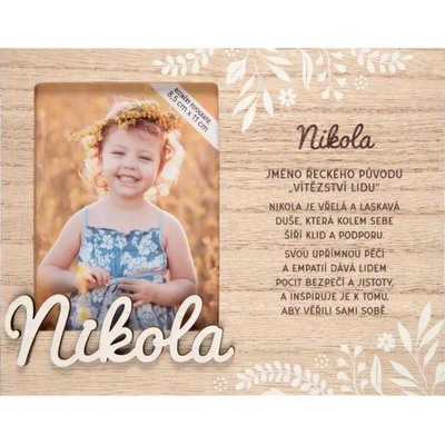 Albi Fotorámeček se jménem - Nikola