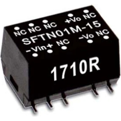 Mean Well SFTN01N-12 Měnič DC/DC 1W 12V