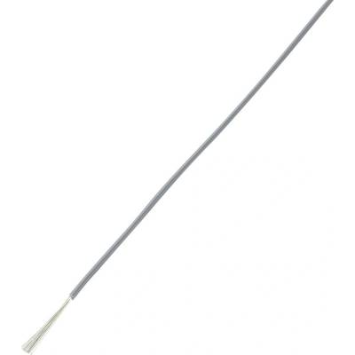 Tru Components TC-7572808 lanko LiY 1 x 0.22 mm² sivá 100 m