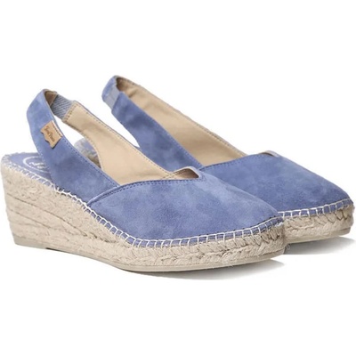 TONI PONS Betty-A Wedge Espadrilles - Blue (Indigo)