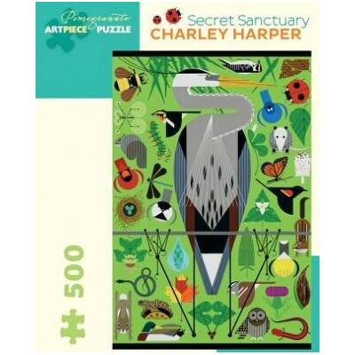 JIGSAW SECRET SANCTUARY 500 dielov Charley Harper