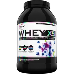 GENIUS NUTRITION Whey-X5 [2000 грама] Blueberry Freeze