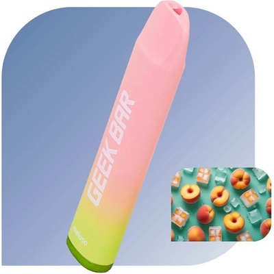 Geek Bar Meloso Peach Ice 20 mg 600 poťahov 1 ks