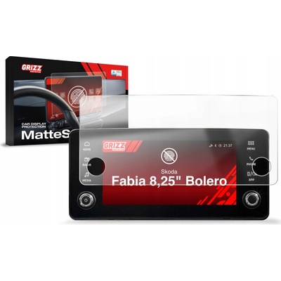 GRIZZ Protector, Ochrana displeje MatteScreen, Škoda Fabia IV, 2021- , Bolero, Display 8,25"