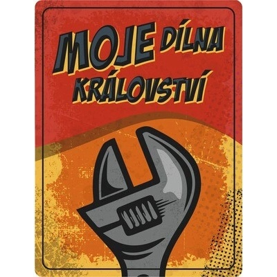 Plechová ceduľa BU30041 30x40 cm (CZ text)