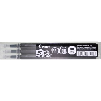 Pilot Пълнител за Pilot Frixion Clicker 0, 5 черен (3) (BLS-FR5-S3-B)