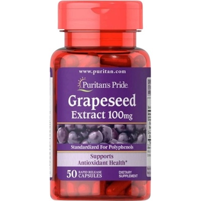 Puritan's Pride Grape Seed Extract 100 mg [50 капсули]