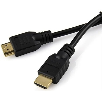 Diva Кабел DIVA HDMI M-M 1M, от HDMI(м) към HDMI(м), 1m, черен (HDMI M-M 1M)