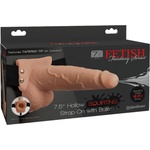 Pipedream Fetish Strap-On 7, 5 - пенис колан, еякулиращ дилдо (телесен цвят)