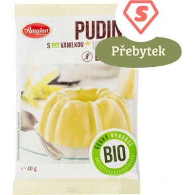 Amylon pudink vanilkový bez lepku 40 g – Zboží Mobilmania