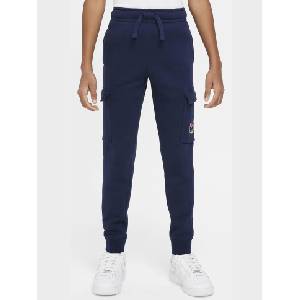 NIKE Спортно долнище b sos flc cargo bb (dx2299-410)