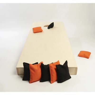 Cornhole doska prírodné set 2ks + 8ks vreciek