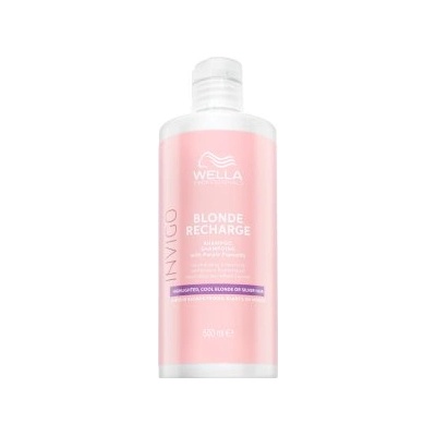 Wella Invigo Blonde Recharge Shampoo Шампоан против жълти оттенъци 500 ml
