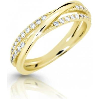 Cutie Jewellery prsten ze žlutého zlata se zirkony Z6906 3254 10 X 1