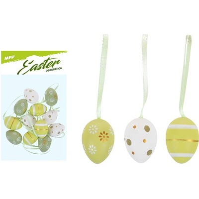 MFP vajíčka plast 4cm/12ks mix S190099-GRE