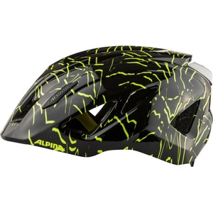 Alpina Детска каска за велосипед Alpina Kid's Pico Bike helmet - Black / Neon Yellow Gloss - размер 50-55 cm (851-1649-0111)