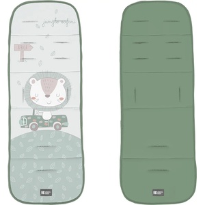 Kikkaboo Двулицева подложка за количка Kikkaboo - Jungle King (31108040130)