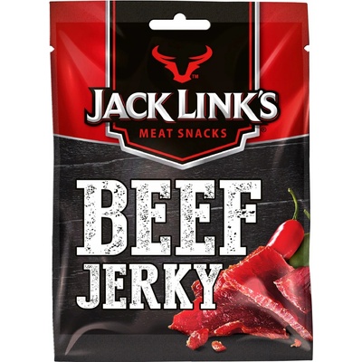 Jerky Jack Link´s Sušené hovädzie mäso Beef Ostro sladká príchuť 25 g