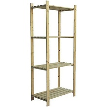 Regalux Drevený regál 170 x 75 x 40 cm 20252234