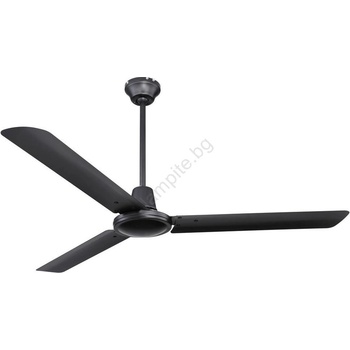 ZEVENTI - таванен вентилатор tofino, черен (zv0005)