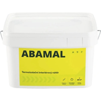 Termoizolačný interiérový náter ABAMAL 18 l
