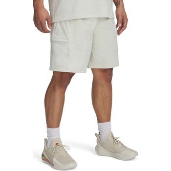 Under Armour CURRY WOVEN SHORTS biele 1390347-110