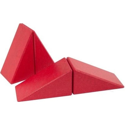 DrKO Dřevěná stříška B 1ks červená