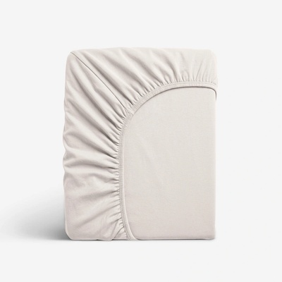 Goldea jersey elastická plachta prírodná 160x200