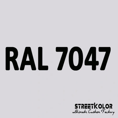 RAL 7047 uretánová auto farba lesklá alebo matná 1 liter + tužidlo + riedidlo