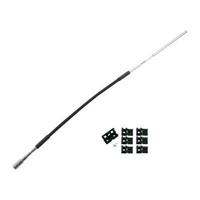 HAUTAU FL 190 flexibilní převod pro kulatá a oblouková okna 1000 mm černý