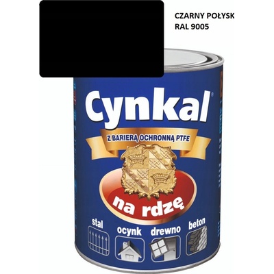 Zinkal základní nátěr lesklý 0,7 l černá