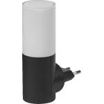 OSRAM LED нощна лампа за контакт Osram - Lunetta Flare, черна, със сензор (4099854444418) - ozone