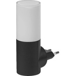 OSRAM LED нощна лампа за контакт Osram - Lunetta Flare, черна, със сензор (4099854444418) - ozone