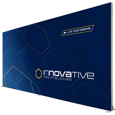 Jansen Display Světelná stěna Brigthtbox Pro Flex oboustranná 6000 x 3010 mm