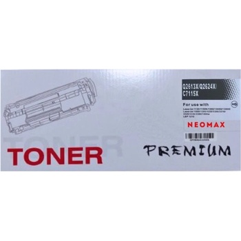 Compatible Тонер касета за HP LaserJet 1000/1150/1200/1220/1300/3310/3300/3330/3380, Canon LBP 1210 - Black - HTQ2613X - Neomax - Неоригинална, заб. : 3500 брой копия (HTQ2613X)