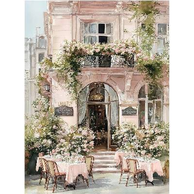 Styler Café de Fleurs obraz barevná