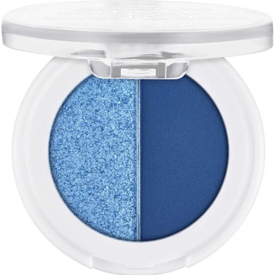 essence Soft Touch Duo oční stíny 03 Icy Girl 1 g