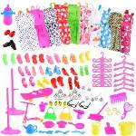 Jokomisiada A set of dresses, shoes and accessories for dolls ZA4741