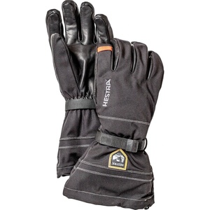 Hestra Ръкавици Hestra Army Leather Blizzard 5 Finger Gloves - Black / Light Brown - размер 8 (EU) (202-1155-0113)