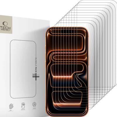 Tech-Protect bundle 10-pack iphone 16 pro max / 17 pro max ПРОЗРАЧНО (5906302335732)