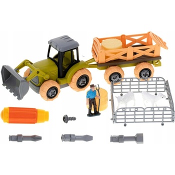 KIK KX5309 Farma s traktorem a příslušenstvím L