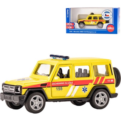 Siku super česká verzia ambulancia Mercedes AMG G65