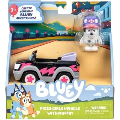 TM Toys Bluey: Кола пица с фигурка на Мъфин (BLU17672)