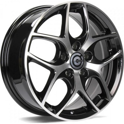 Carbonado Denver 6,5x16 5x108 ET52,5 black front polished