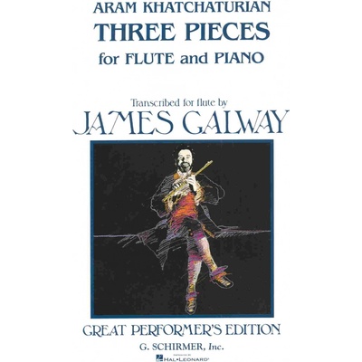 Three Pieces by Aram Khatchaturian for flute & piano / příčná flétna + klavír – Zbozi.Blesk.cz