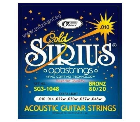 Gorstrings SIRIUS Gold SG3-1048